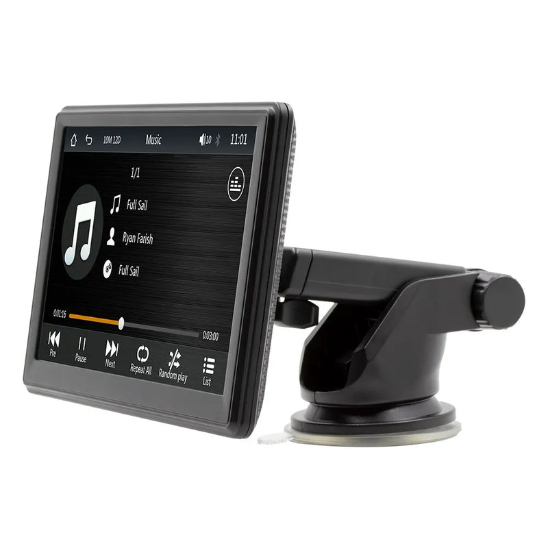 Rádio Multimídia Universal para Carro 7" - Player de Vídeo com CarPlay Sem Fio e Android Auto Sem Fio, Tela Sensível ao Toque, B500 Visor Solar